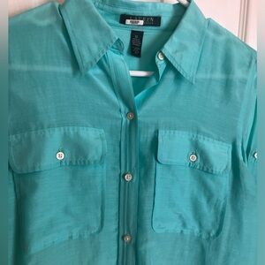 Lauren Ralph Lauren silk blend shirt